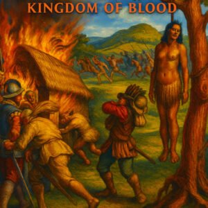 Enriquillo Kingdom of Blood book cover - Taíno historical novel by Fausto Adams